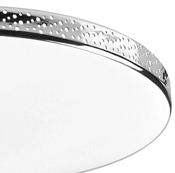 Plafonieră LED pentru baie MOON LED/18W/230V crom IP44