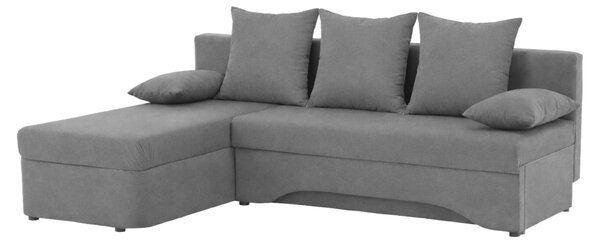KONDELA Set canapele universale, gri, POLARIS NEW COLţ