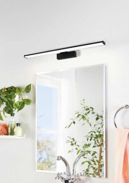 Aplică LED pentru oglindă de baie Eglo 780431 BETETA 11W/230V 60 cm IP44 negru