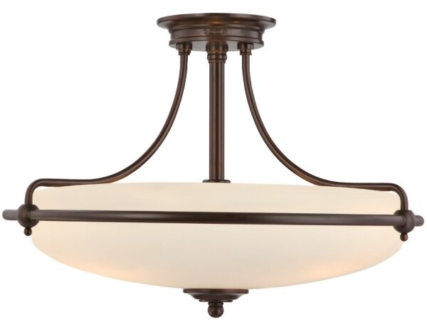 Lustră aplicată GRIFFIN 4xE27/100W/230V bronz Elstead QZ-GRIFFIN-SFM-PN