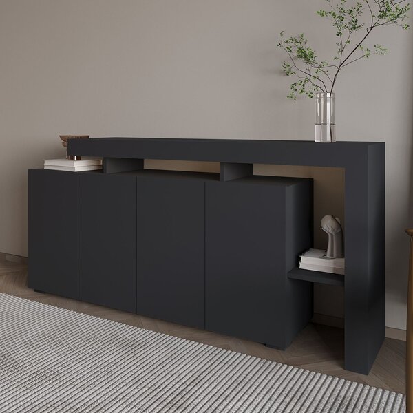 Dulap Belezza 1 (antracit). Promo -22%. 1153277