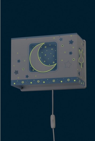 Dalber D-63238T - Aplică perete copii MOONLIGHT 1xE27/60W/230V