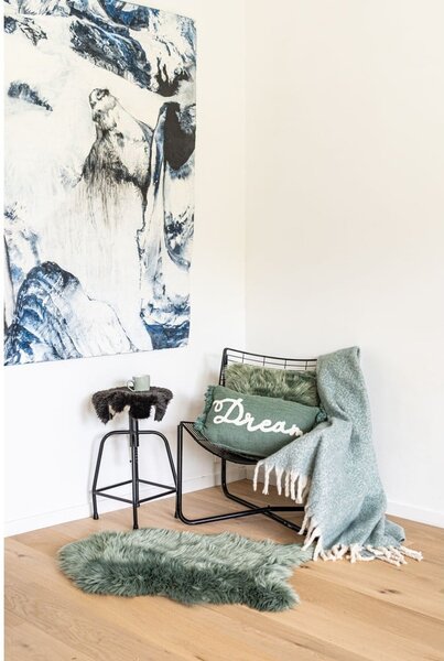 Blană artificială Tiseco Home Studio Sheepskin, 60 x 90 cm, verde