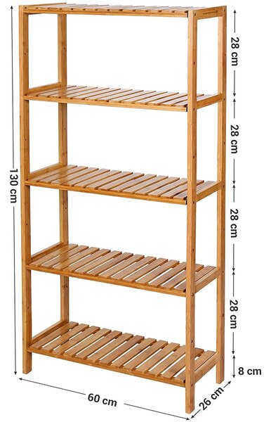 Raft din bambus BCB35Y