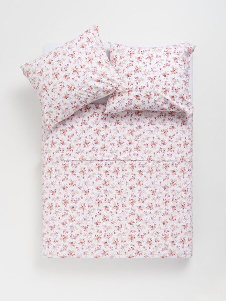Sinsay - Set cu lenjerie de pat - roz-pastel