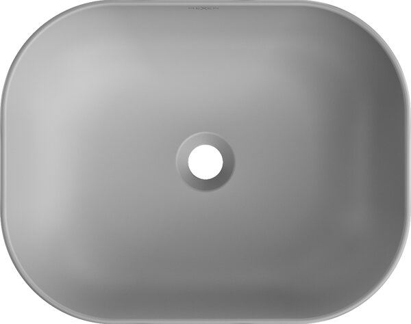 Mexen Rosa lavoar de blat 50 x 40 cm gri deschis mat - 21095061