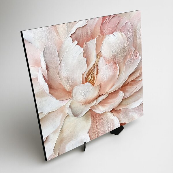 DUBLEZ | Tablou floral - Farmecul bujorului | Imprimare UV premium