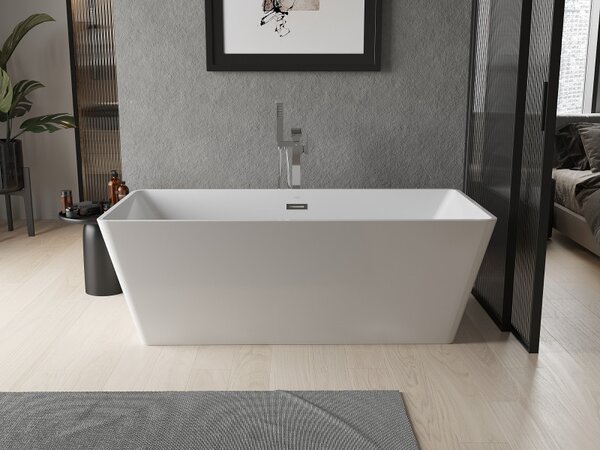 CADA DE BAIE SUPPORT Mexen MALAGA Alb 170 x 80 CM + sifon automat, 51421708000