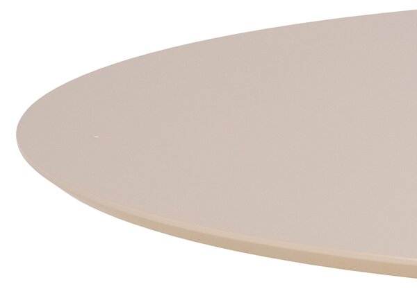 MAZZONI EXPORT KORFU Bej (Cașmir) - MASĂ ROTUNDĂ 110 cm PENTRU BUCĂTĂRIE DINING LIVING FURNIR