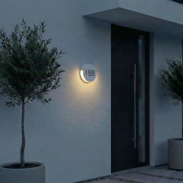 Lămpi de exterior Lucande, Advero, Gri, Aluminiu, Modern