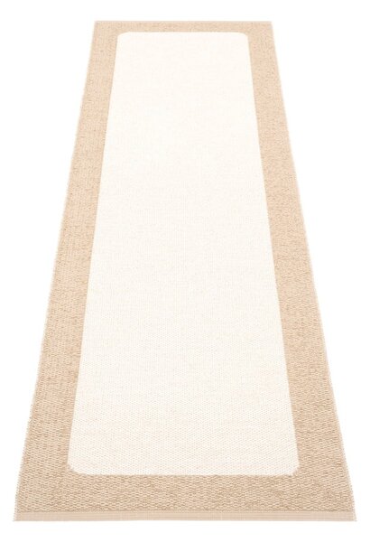 Covor tip traversă pentru interior și exterior bej/crem 70x240 cm Ilda Beige – Pappelina