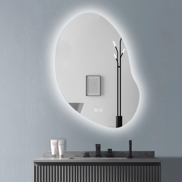Oglindă LED 80x60cm CLOUD C