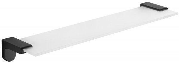 Raft din sticla baie Mexen Lea, negru, 7026037-70