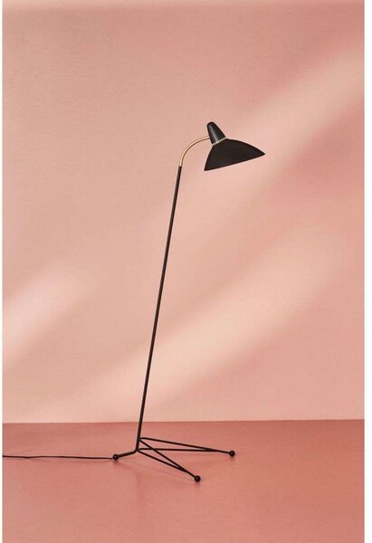 Lampadar Warm Nordic, Lightsome, Negru, Camera de zi, Metal, Scandinavă