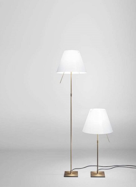 Lampadar Luceplan, Alb, Camera de zi, Aluminiu