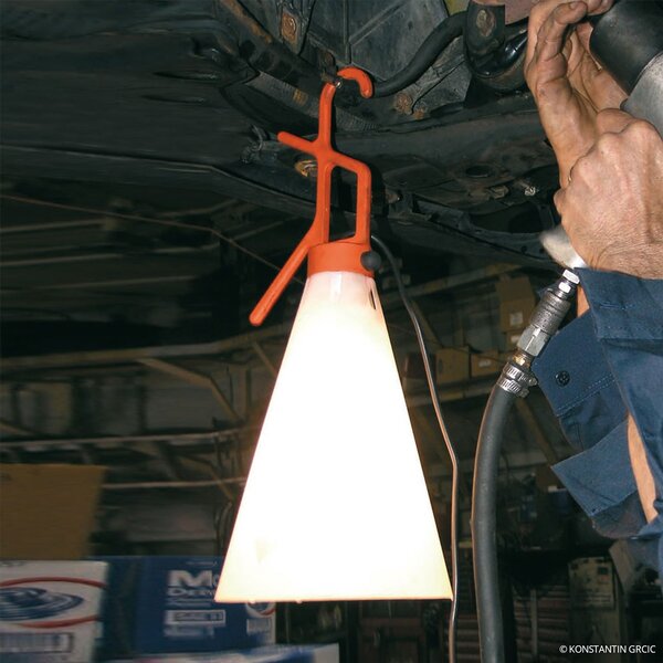 Mayday Work Lamp Orange - Flos FLOS, Mayday, Alb, Plastic, Design
