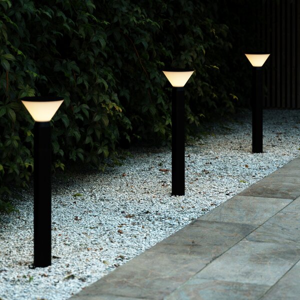 Lampă de Exterior Nordlux, Noorstad, reglabil, Negru, Metal