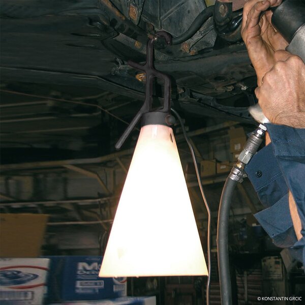 Mayday Work Lamp Black FLOS, Mayday, Alb, Plastic, Design