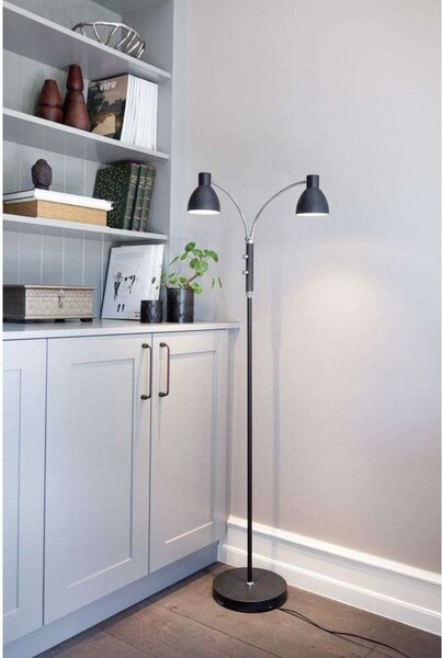Lampadar Halo Design, Negru, Camera de zi, Metal
