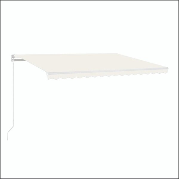 Copertina retractabilia prelata PVC 680g/mp 3,5x2m - Alb