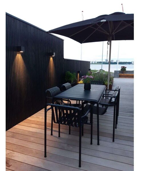 Lămpi de exterior ANTIDARK, reglabil, Negru, Terasă, Aluminiu