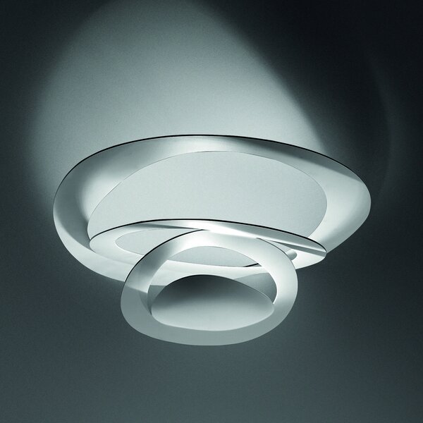 Plafoniere Artemide, Pirce Mini, reglabil, Alb, dormitor, Metal, Design