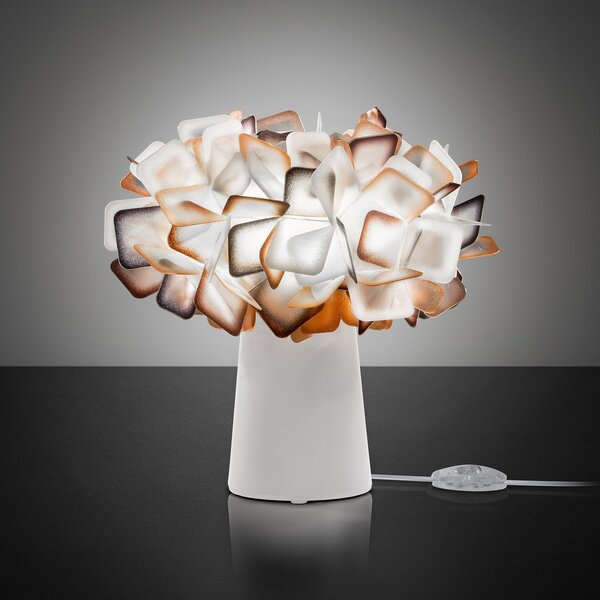 Lampă de masă Slamp, Clizia, Alb, Sala de mese, Plastic, Modern