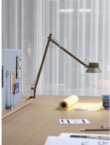 Lampă de masă Muuto, Maro / Rugină, Studiu / Birou, Aluminiu