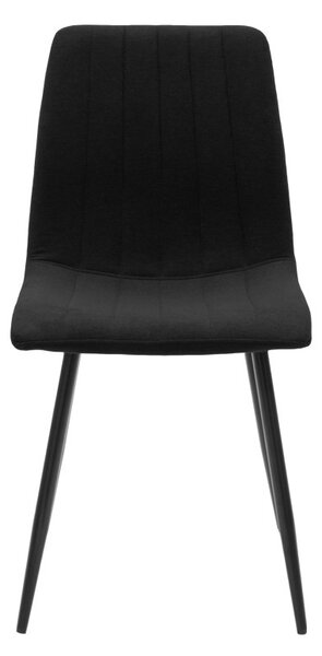 Scaun Noor, negru, 44x53x86 cm