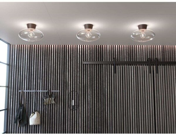 Bullo Plafonieră XL Ø38 Oxid/Clear - Belid