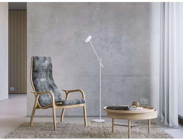 Lampadar Belid, Alb, Camera de zi, Metal