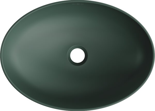 Mexen Cornelia, chiuveta blat 50 x 36 cm, verde inchis mat, 21885047