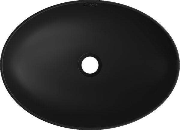 Mexen Cornelia, chiuveta blat 50 x 36 cm, negru mat, 21885085