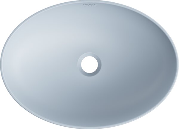 Mexen Cornelia, chiuveta blat 50 x 36 cm, gri-albastru mat, 21885069