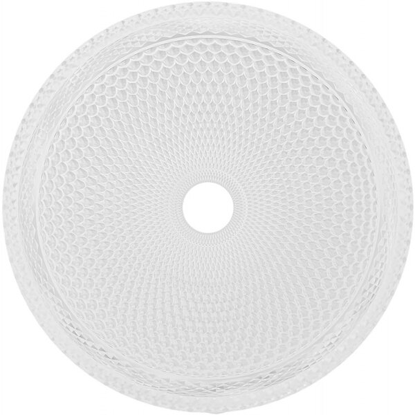 Mexen Dora, chiuveta blat din sticla 34 x 34 cm, transparent, 24113400