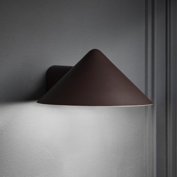 Lampă de perete FRANDSEN, Grasp, reglabil, Roșu, Camera de zi, Oțel inoxidabil, Design