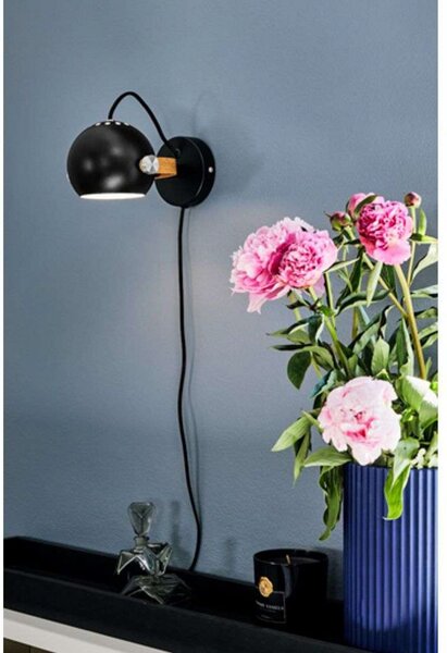 Lampă de perete Halo Design, Alb, Sticlă