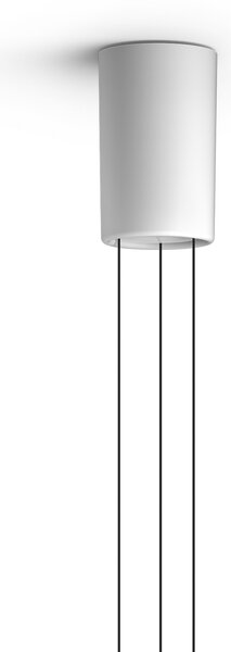 Lustră Pendul Serien Lighting, Cavity Suspension S, reglabil, Alb, Camera de zi, Metal, Design