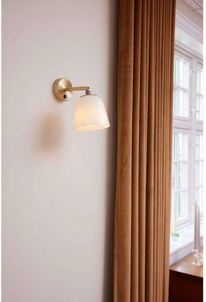 Room 49 Aplică de Perete Antique Brass/Opal - Halo Design