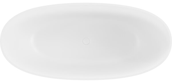 Mexen Bari, cadă de sine stătătoare din conglomerat 165 x 75 cm, alb mat, 57221657500