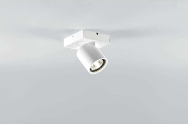 Plafoniere LIGHT-POINT, reglabil, Alb, Camera de zi, Aluminiu