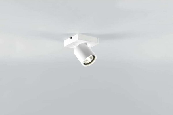 Plafoniere LIGHT-POINT, reglabil, Alb, Camera de zi, Aluminiu