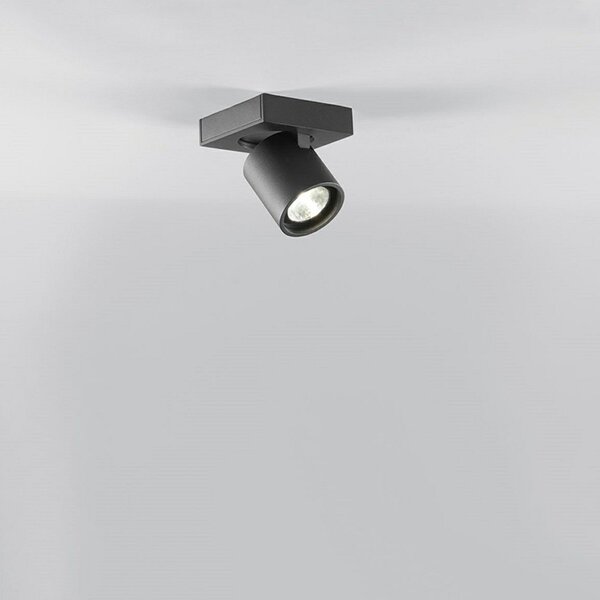 Plafoniere LIGHT-POINT, reglabil, Negru, Camera de zi, Aluminiu