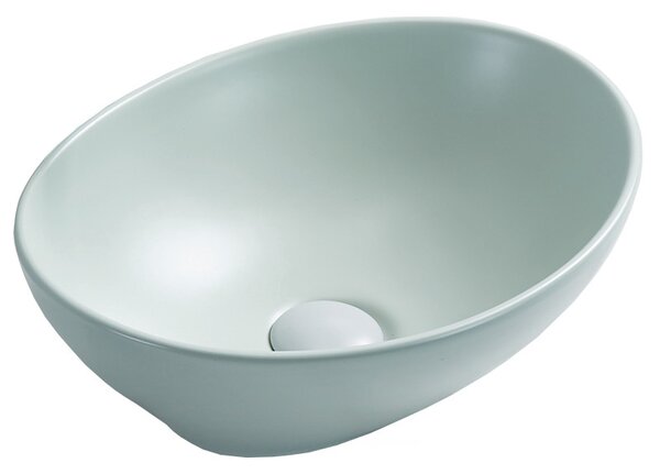 Mexen Elza, chiuveta blat 40x34 cm, verde deschis mat, 21014046
