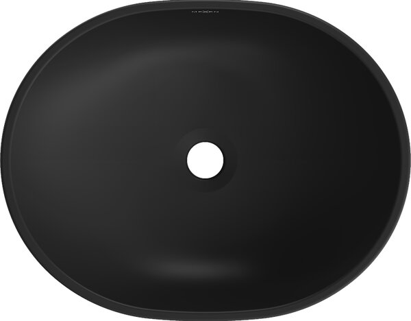 Mexen Viki chiuvetă de blat 48 x 35 cm, negru mat - 21054885