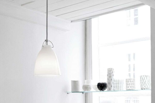 Lustră Pendul FRITZ HANSEN, Alb, Camera de zi, Sticlă