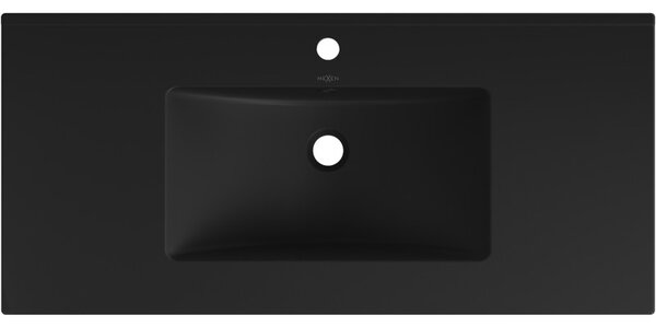 Mexen Atena, chiuveta blat 101 x 46 cm, negru mat, 25011070