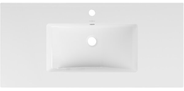 Mexen Atena chiuvetă încastrată în blat 101 x 46 cm, albă - 25011000