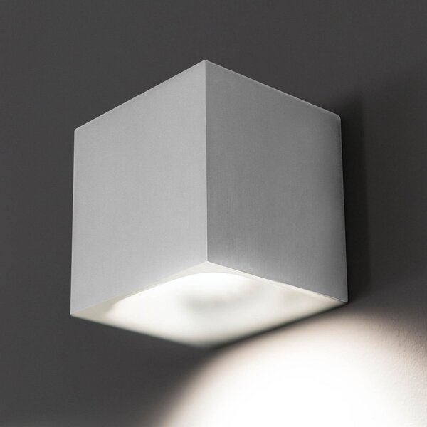 Lampă de perete Artemide, Aede, reglabil, Alb, Camera de zi, Metal, Design