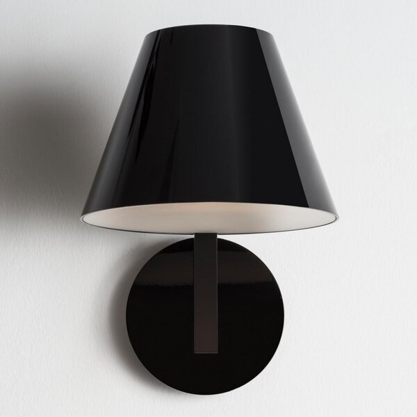 Lampă de perete Artemide, La Petite, Negru, Camera de zi, Metal, Design